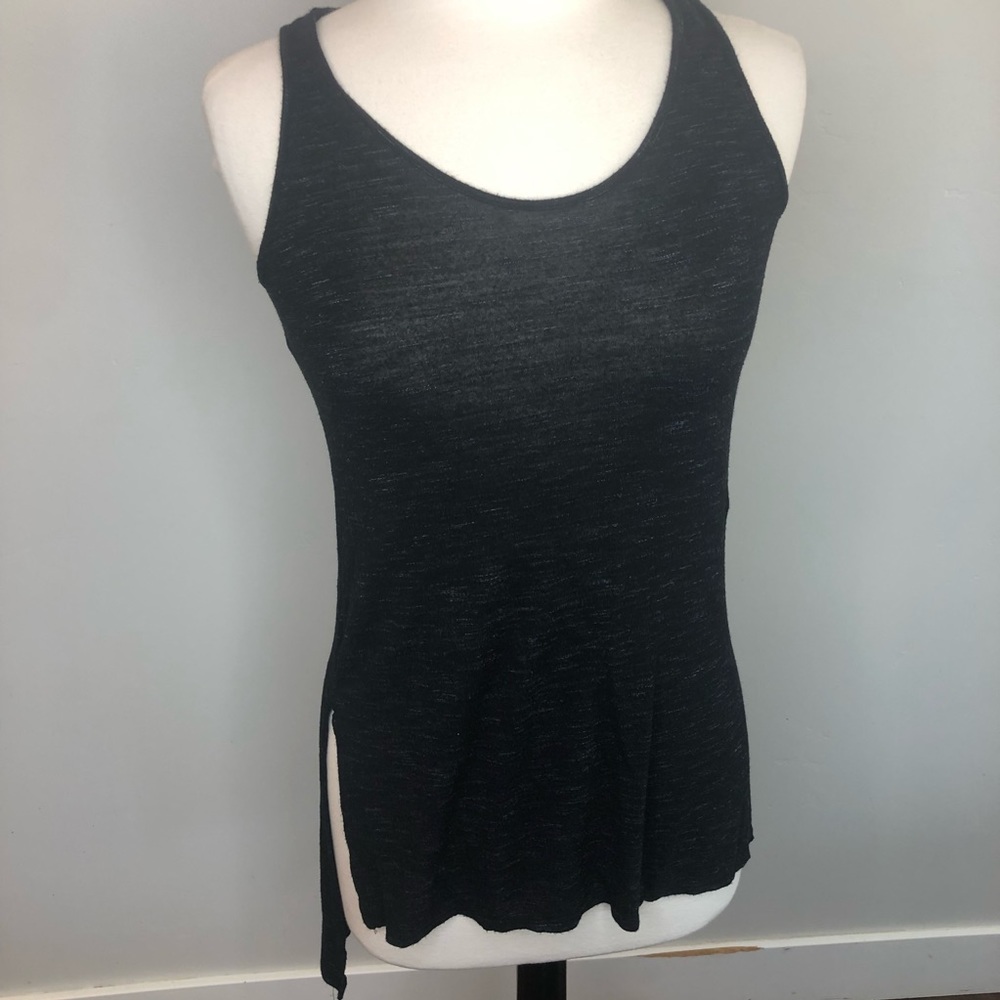 💪🏻 High low cotton tank